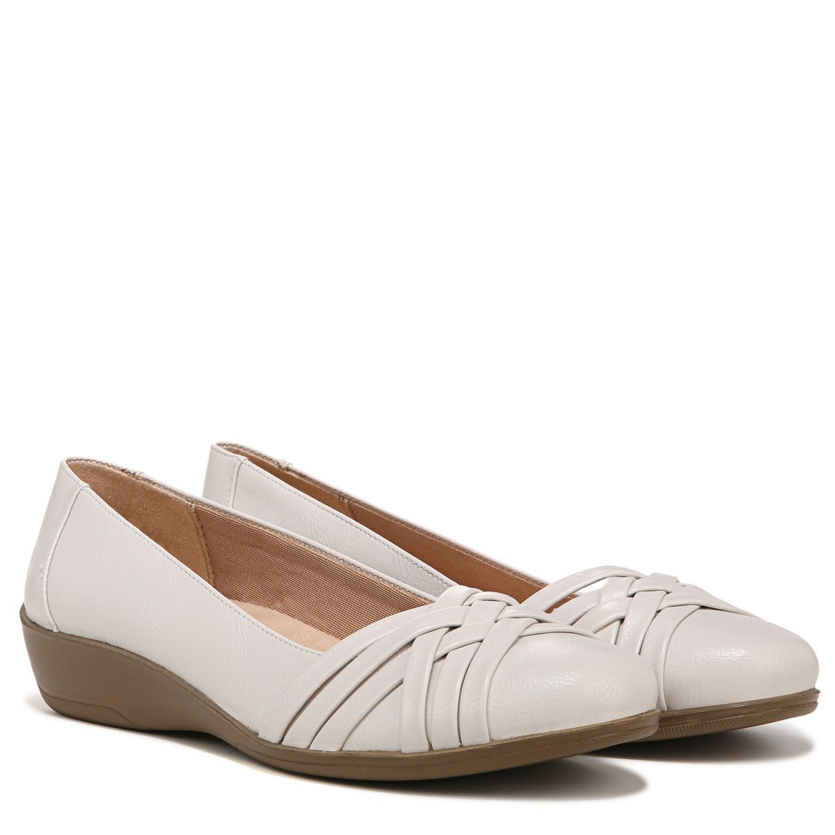 Обувь LifeStride Women's Incredible Ballet Flat Vanilla 11 M — фото 2