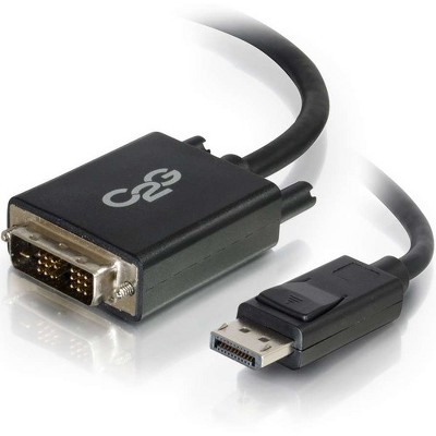 C2G 15ft DispalyPort to DVI-D Adapter Cable - M/M - 15 ft DisplayPort/DVI-D Video Cable for Video Device, Notebook, Computer, Monitor