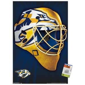 Trends International NHL Nashville Predators - Mask 16 Unframed Wall Poster Prints - 1 of 4