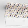 30” 25 sq ft Christmas Roll Wrap Playful Cats - Wondershop™ - 3 of 3