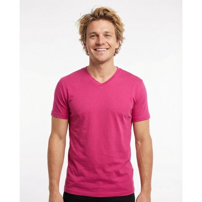 Мужские футболки TR PREMIUM V-Neck Men's Solid T-Shirt HEATHER GRAY S — фото 4