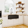 CASAINC 36" L x 18" W Single Bowl Fireclay Farmhouse Kitchen Sink - 2 of 2