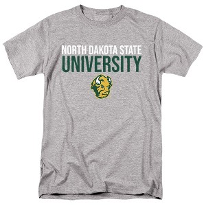 Men's North Dakota State University NDSU Bison Official Stacked T-Shirt - 1 of 4