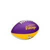 NFL Wilson Retro Jr Football - Minnesota Vikings - 4 of 4