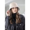 Britt's Knits Après Half Ski Faux Shearling Half Puffer Reversible Bucket Hat - 2 of 4