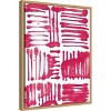 Amanti Art Custom Red Stripes II by Jodi Fuchs Canvas Wall Art Print Framed 18 x 24-in. - 3 of 4