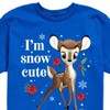Boys' - Disney - Christmas - I'm Snow Cute Roses Short Sleeve Graphic T-Shirt - 2 of 4