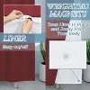 LunaLulinlk No Hook Fabric Shower Curtain with Snap Lining - 4 of 4