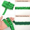 Alilang Elastic Sequin Trim, 1.2 Inch 3 Row Flat Glitter Paillette Sequin Ribbon, Metallic Stretch Sequin Strip Sewing DIY Craft, 5 Yards - 3 of 4