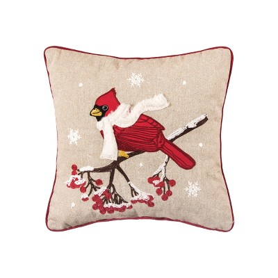 C&F Home Cozy Cardinal Pillow