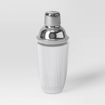 12 fl oz Cocktail Shaker Silver - Threshold™