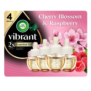 Air Wick Vibrant Scented Oil Air Freshener - Cherry Blossom & Raspberry - 1 of 1