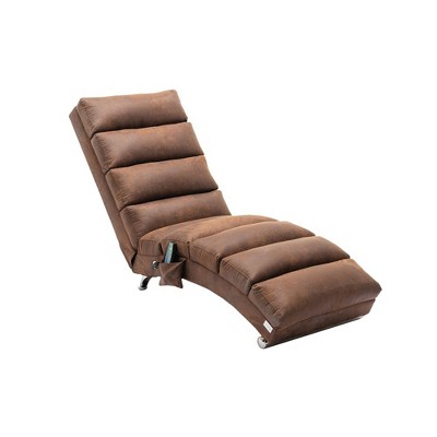 Ergonomic Electric Massage Long Lounger with 5 Modes for Office, Living Room,Bedroom