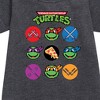 - Teenage Mutant Ninja Turtles - Turtles Character Grid Graphic Short Sleeve Fleece Dress - 2 of 3