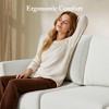 GYIIYUO 89" 3 Seater Sofa Couch with Deep Seats, Upholstered Sofa with Armrests, Comfy Couches for Living Room, Apartment and Office - 3 of 4