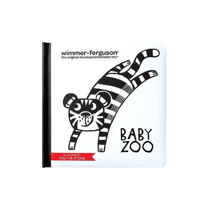 Manhattan Toy Wimmer-Ferguson Baby Zoo Board Book, Ages 6 Months and up, 1 of 6