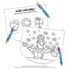Frosty the Snowman Face Shaped Coloring Book with Crayons - 4 of 4