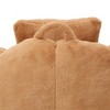 LIVAREEmlen Giant Bean Bag Sofa with Footstool for Adults and Kids, Stuffed Big Accent Sofa, Floor Sofa for Gaming,Reading Living Room Bedroom - 4 of 4