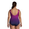 Lands' End Women's Slender Suit Wrap One Piece Swimsuit - 2 of 4