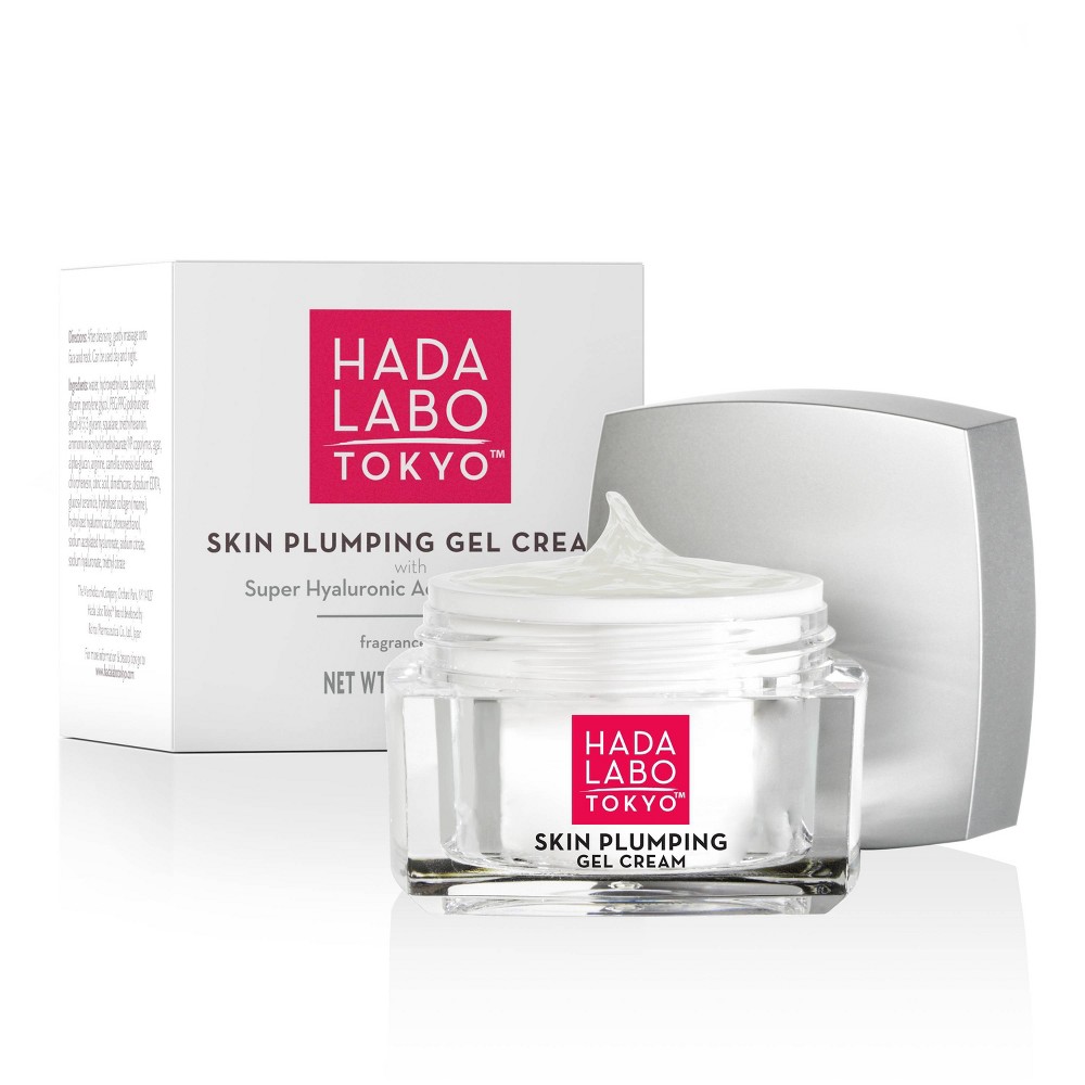 Photos - Cream / Lotion Hada Labo Tokyo Plumping Gel Cream Facial Moisturizer with Super Hyaluronic Acid - 1.76oz