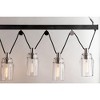 Troy Lighting Citizen 5 - Light Island Pendant Light in  Graphite Smoke Shade - 3 of 4