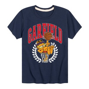 Boys' - Garfield - Basketball Short Sleeve Graphic T-Shirt - 1 of 4