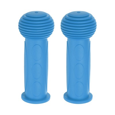 Unique Bargains Rubber Non-Slip Mushroom 7/8 Inch Bike Handlebar Grips 1 Pair 4.33"
