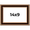 PosterPalooza | Photo Size Weathered Gold Picture Frame - UV Acrylic, Foam Board Backing, Hanging Hardware - 2 of 4