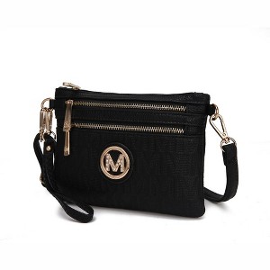 MKF Collection Roonie Milan M Signature Crossbody Wristlet Bag by Mia K - 1 of 4
