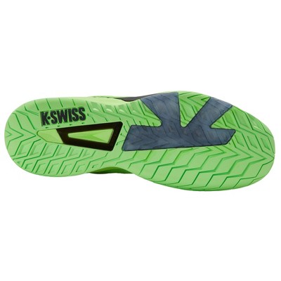 K-Swiss K-Frame Speed Rublo Tennis Shoe (Soft Neon Green/Black/Neon Lava) (8) — фото 6