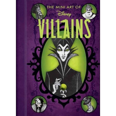 Disney: The Mini Art of Disney Villains Disney Villains Art Book - by  Brooke Vitale (Hardcover)