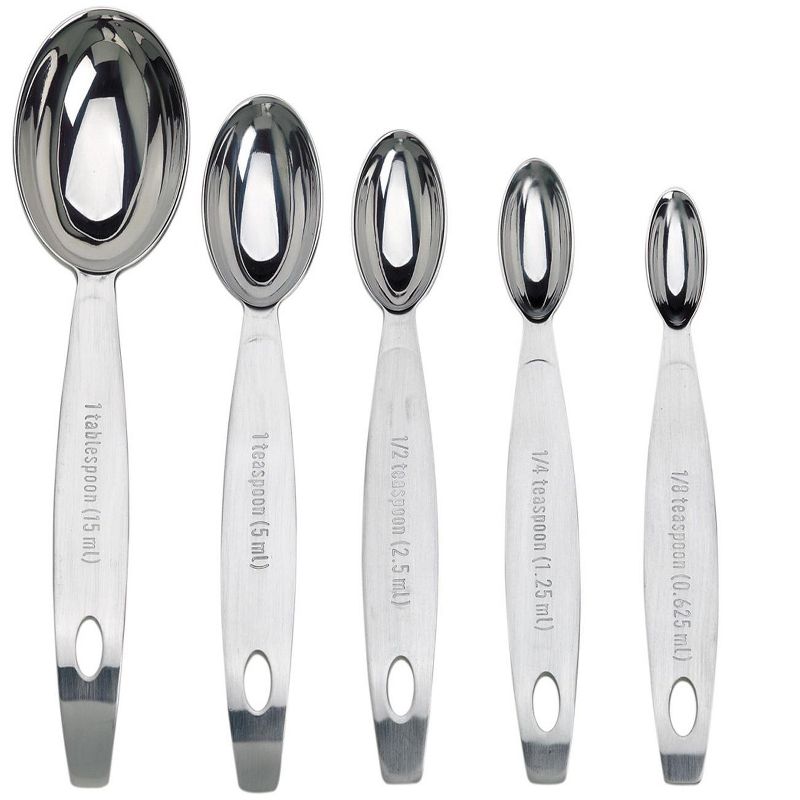 Cuisipro Stainless Steel Measuring Spoon Set, 5 Piece, 2 of 4