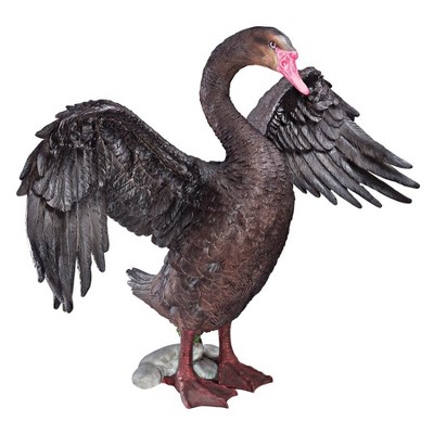 Design Toscano Beautiful Black Swan Statue