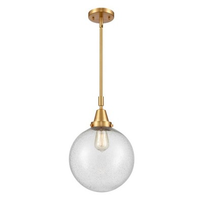 Beacon - 1 Light Stem Hung Mini Pendant In Industrial Style-14.13 Inches Tall and 10 Inches Wide