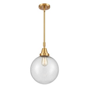 Beacon - 1 Light Stem Hung Mini Pendant In Industrial Style-14.13 Inches Tall and 10 Inches Wide - 1 of 1