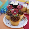 Lenoir-Rhyne University Primary Logo Heart Love Cupcake Picks Toppers Decoration Set of 6 - 4 of 4