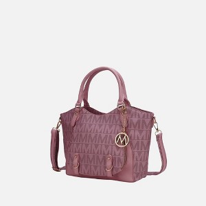 MKF Collection Fula Signature Crossbody Satchel – Vegan Leather Handbag by Mia K - 1 of 4