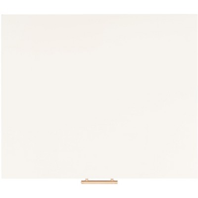 Estella White Wood 1-Drawer Accent Table with Storage