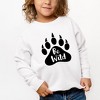 The Juniper Shop Be Wild Bear Paw Toddler Graphic Sweatshirt - 2 of 2