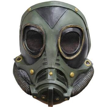 Ghoulish Adult M3A1 Gas Mask Costume Mask - 14 in. - Gray