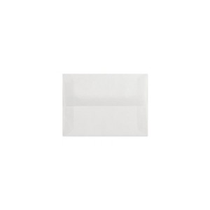 LUX 6"x9 1/2" 30lbs. Square Flap Envelopes W/Peel & Press Clear Translu 4890-00-50 - 1 of 1
