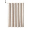 PAGED 72x72 Inch Shower Curtain Modern Shower Curtain with Soft Fabric Pom Poms for Bathroom, Machine Washable - 4 of 4