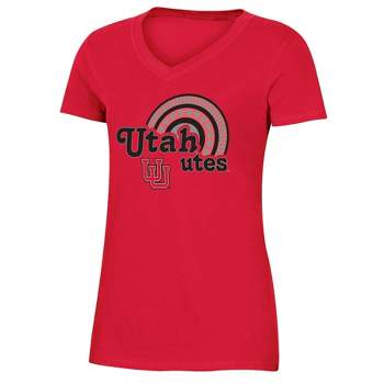 NCAA Utah Utes Girls' V-Neck T-Shirt