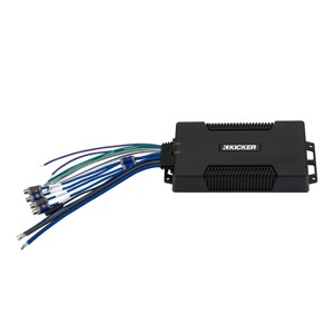 Kicker PXA400.4 100 Watt x 4 4-Channel Full-Range Waterproof Class D Amplifier - 1 of 4