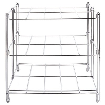 The Lakeside Collection Collapsible 3-Tier Oven Rack