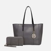 MKF Collection Dinah Light Weight Tote Bag with Wallet by Mia K - 2 of 4