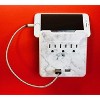 Kelvin Glamsockets -  Decorative Wall Mount Surge Protector with 3 Outlets, Dual USB Charging Ports and Phone Holder - USB Charging Center - 2 of 4
