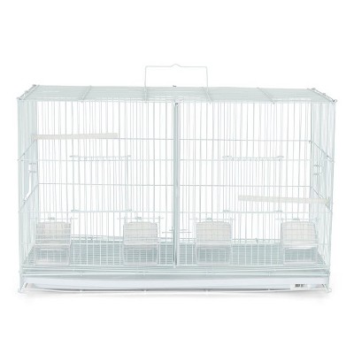YML 3/8-Inch Canary Finch Breeding Cage 2414 Small White