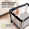 KeaBabies 2-Pack Isla Mini Crib Sheets, Pack and Play Sheets Fitted, Pack N Play Sheets, Fitted Crib Sheet - 4 of 4