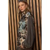 Women's High Neck Jacquard Shacket - POL - 3 of 4